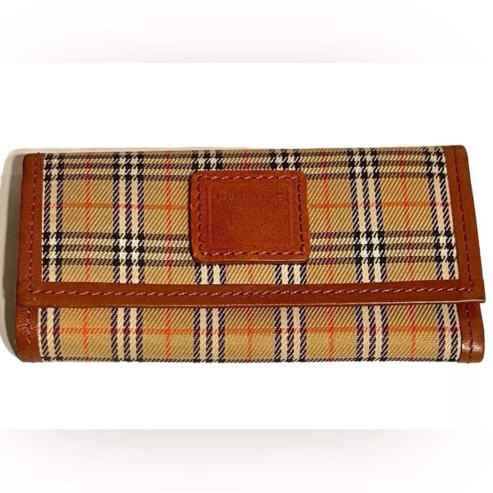 Burberrys Check Canvas 5 Ring Key Case/2AB0583